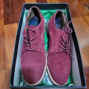 Tommy Hilfiger Dark Red Suede